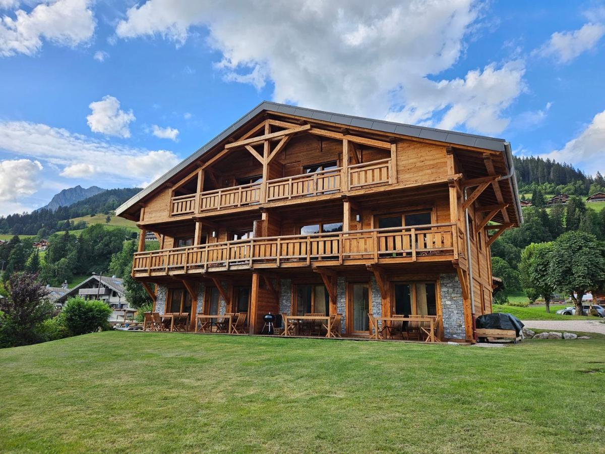 Demi-Chalet Vadel La Panthiaz 15 Pers 5 Chambres La Chapelle-d'Abondance Ngoại thất bức ảnh