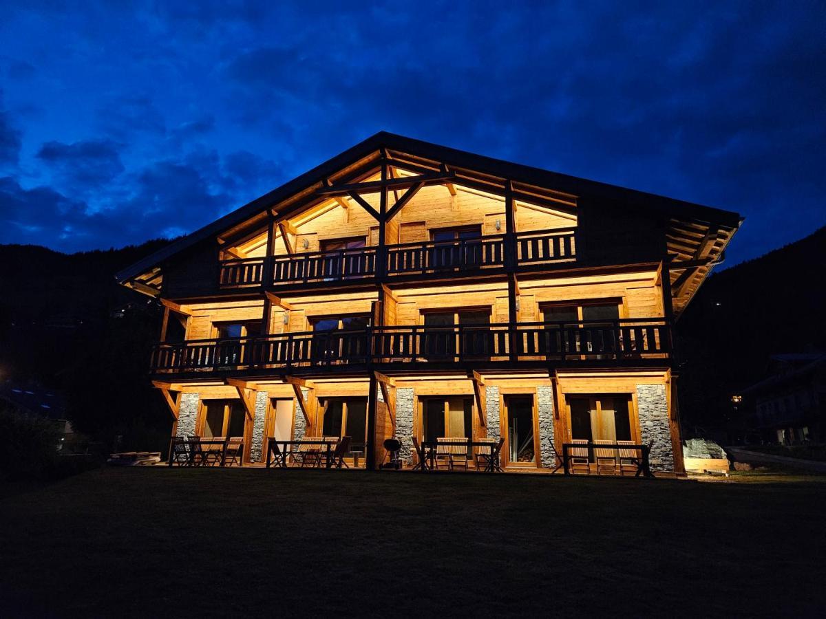 Demi-Chalet Vadel La Panthiaz 15 Pers 5 Chambres La Chapelle-d'Abondance Ngoại thất bức ảnh