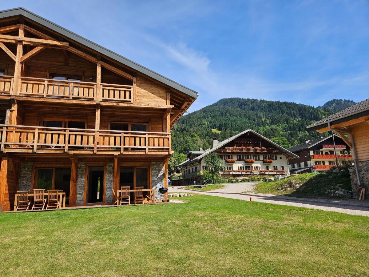 Demi-Chalet Vadel La Panthiaz 15 Pers 5 Chambres La Chapelle-d'Abondance Ngoại thất bức ảnh