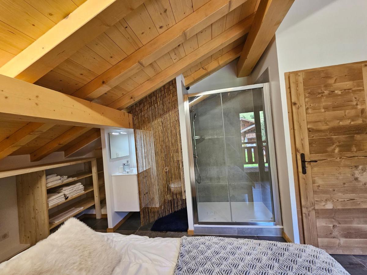 Demi-Chalet Vadel La Panthiaz 15 Pers 5 Chambres La Chapelle-d'Abondance Ngoại thất bức ảnh