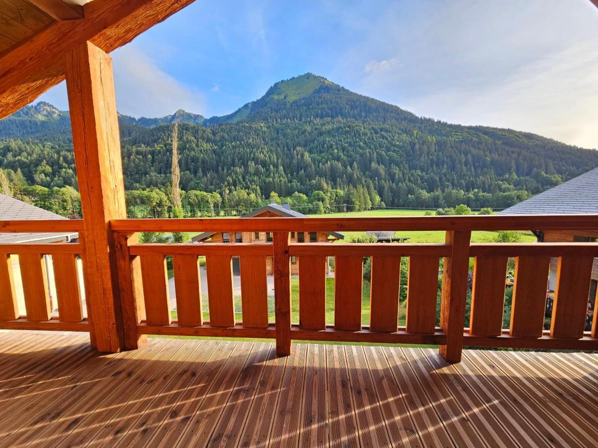 Demi-Chalet Vadel La Panthiaz 15 Pers 5 Chambres La Chapelle-d'Abondance Ngoại thất bức ảnh