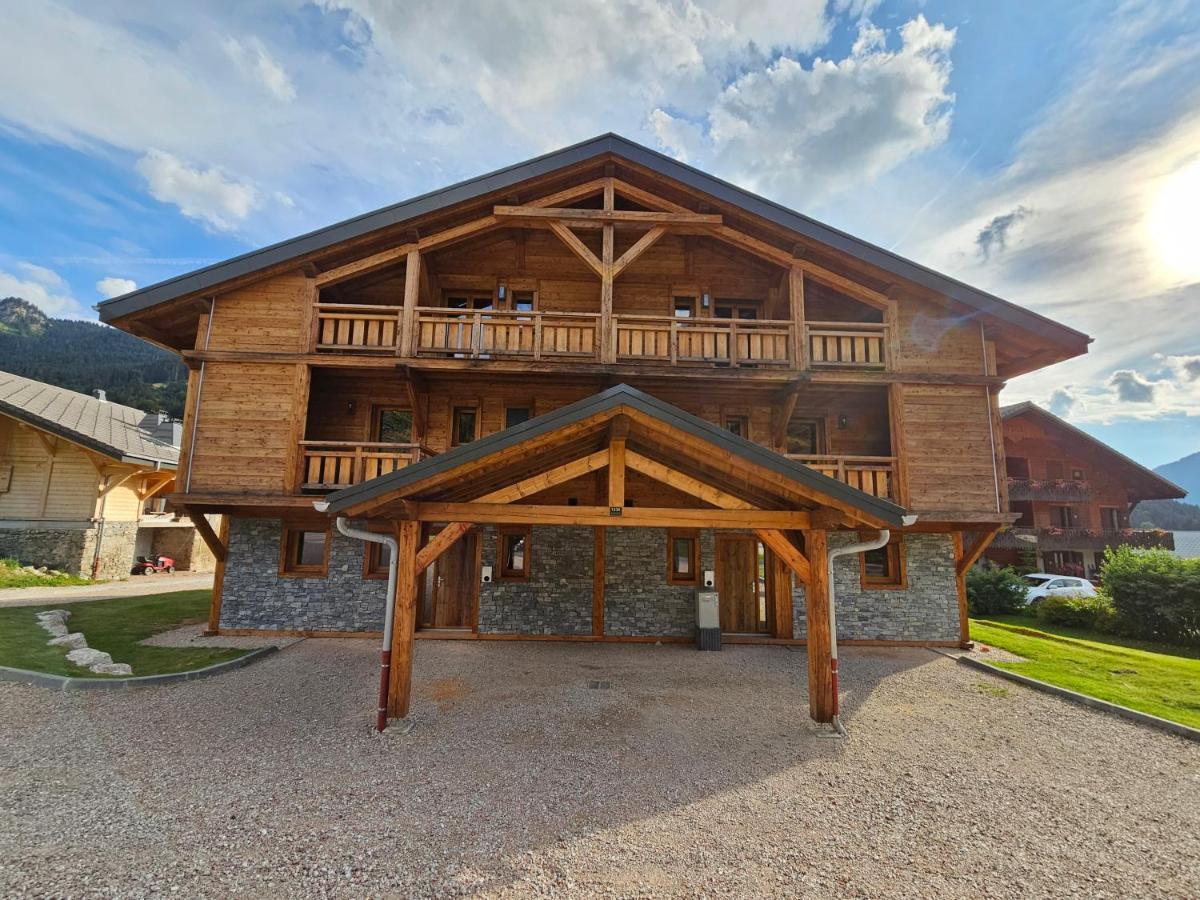Demi-Chalet Vadel La Panthiaz 15 Pers 5 Chambres La Chapelle-d'Abondance Ngoại thất bức ảnh