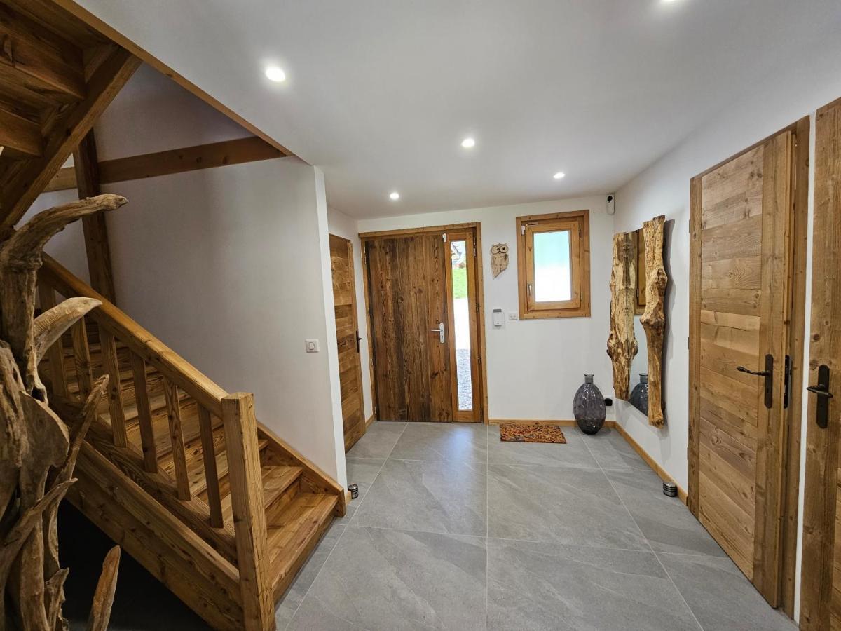 Demi-Chalet Vadel La Panthiaz 15 Pers 5 Chambres La Chapelle-d'Abondance Ngoại thất bức ảnh