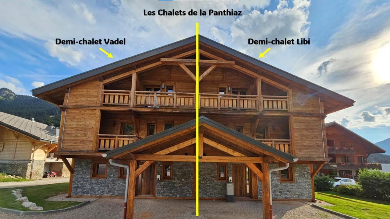 Demi-Chalet Vadel La Panthiaz 15 Pers 5 Chambres La Chapelle-d'Abondance Ngoại thất bức ảnh