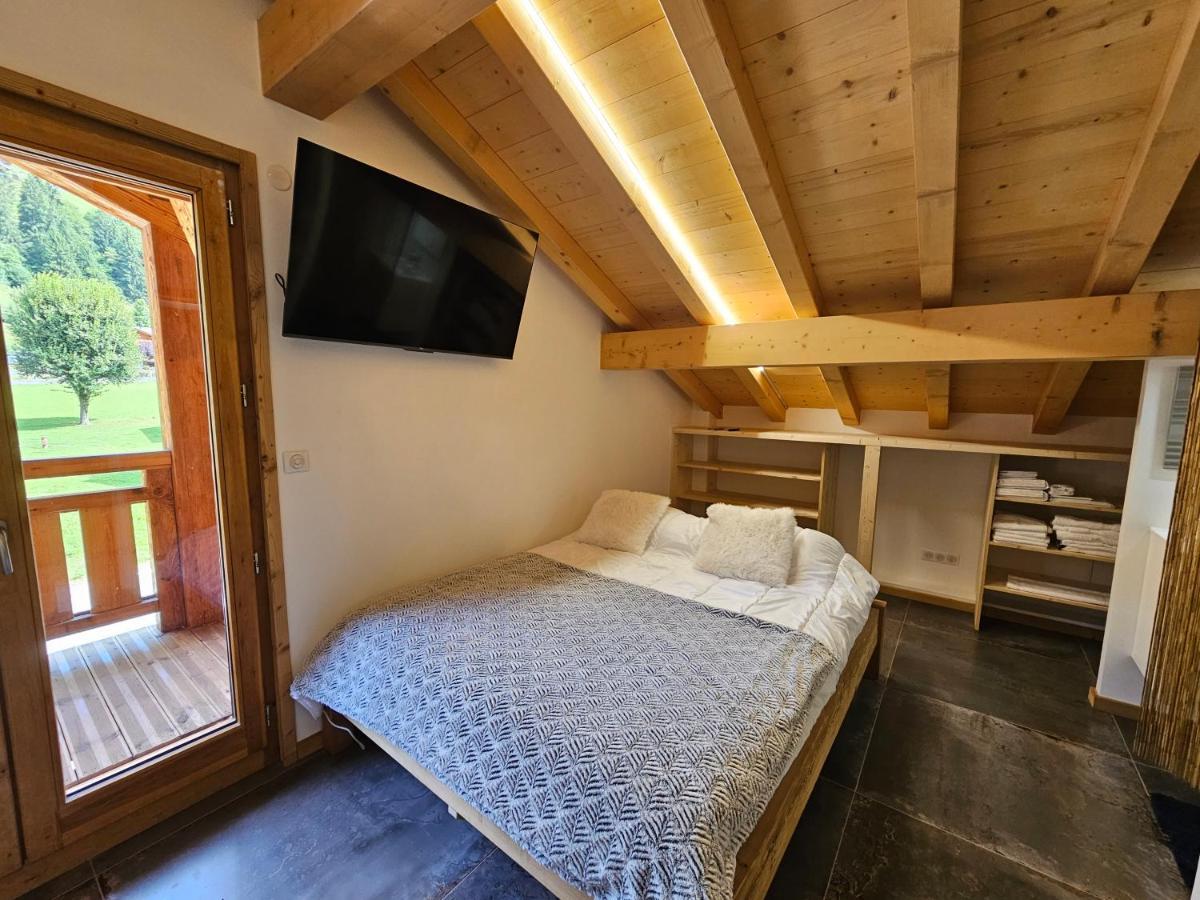 Demi-Chalet Vadel La Panthiaz 15 Pers 5 Chambres La Chapelle-d'Abondance Ngoại thất bức ảnh