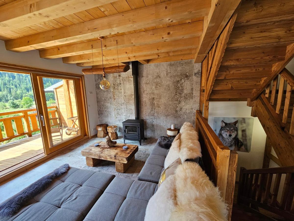 Demi-Chalet Vadel La Panthiaz 15 Pers 5 Chambres La Chapelle-d'Abondance Ngoại thất bức ảnh