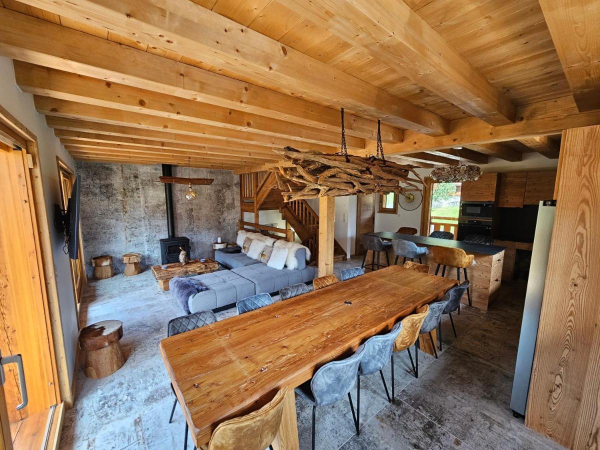Demi-Chalet Vadel La Panthiaz 15 Pers 5 Chambres La Chapelle-d'Abondance Ngoại thất bức ảnh