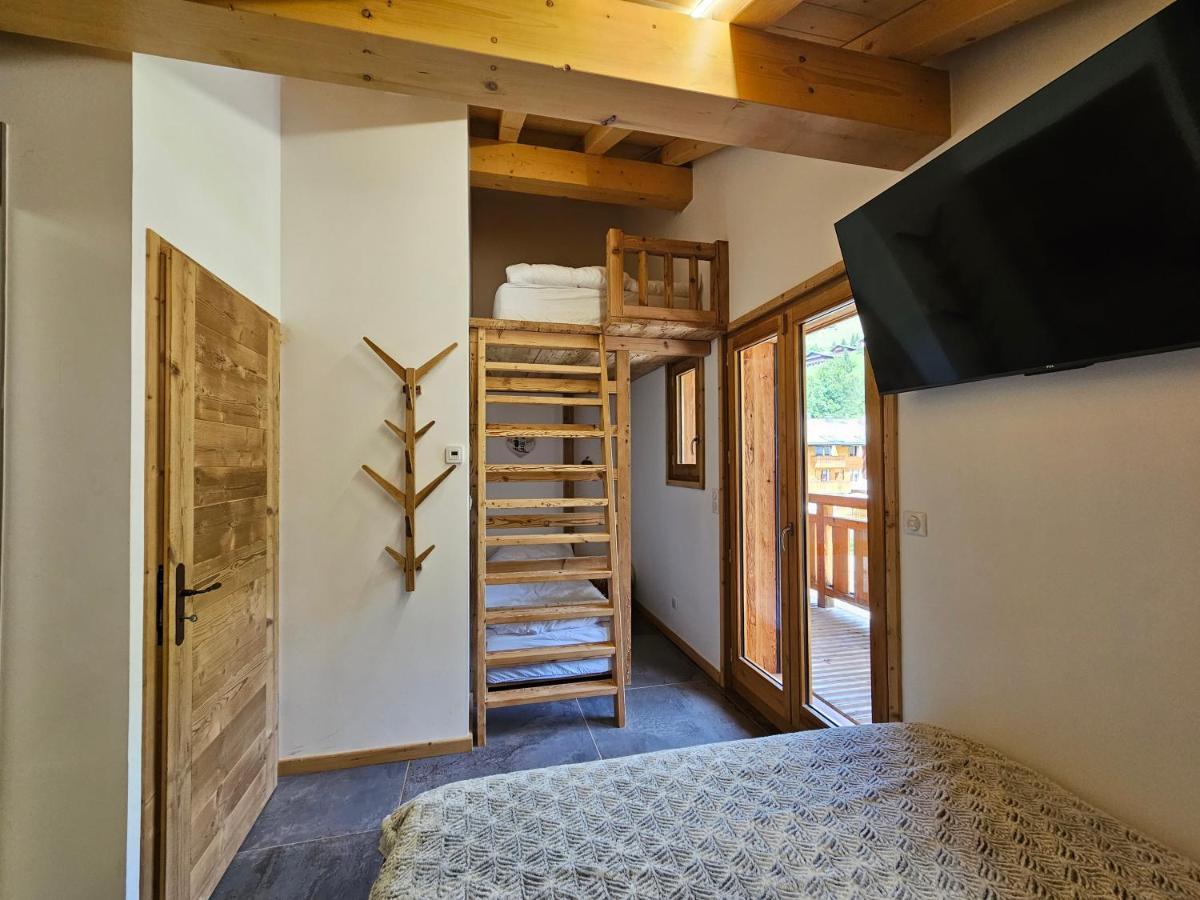 Demi-Chalet Vadel La Panthiaz 15 Pers 5 Chambres La Chapelle-d'Abondance Ngoại thất bức ảnh