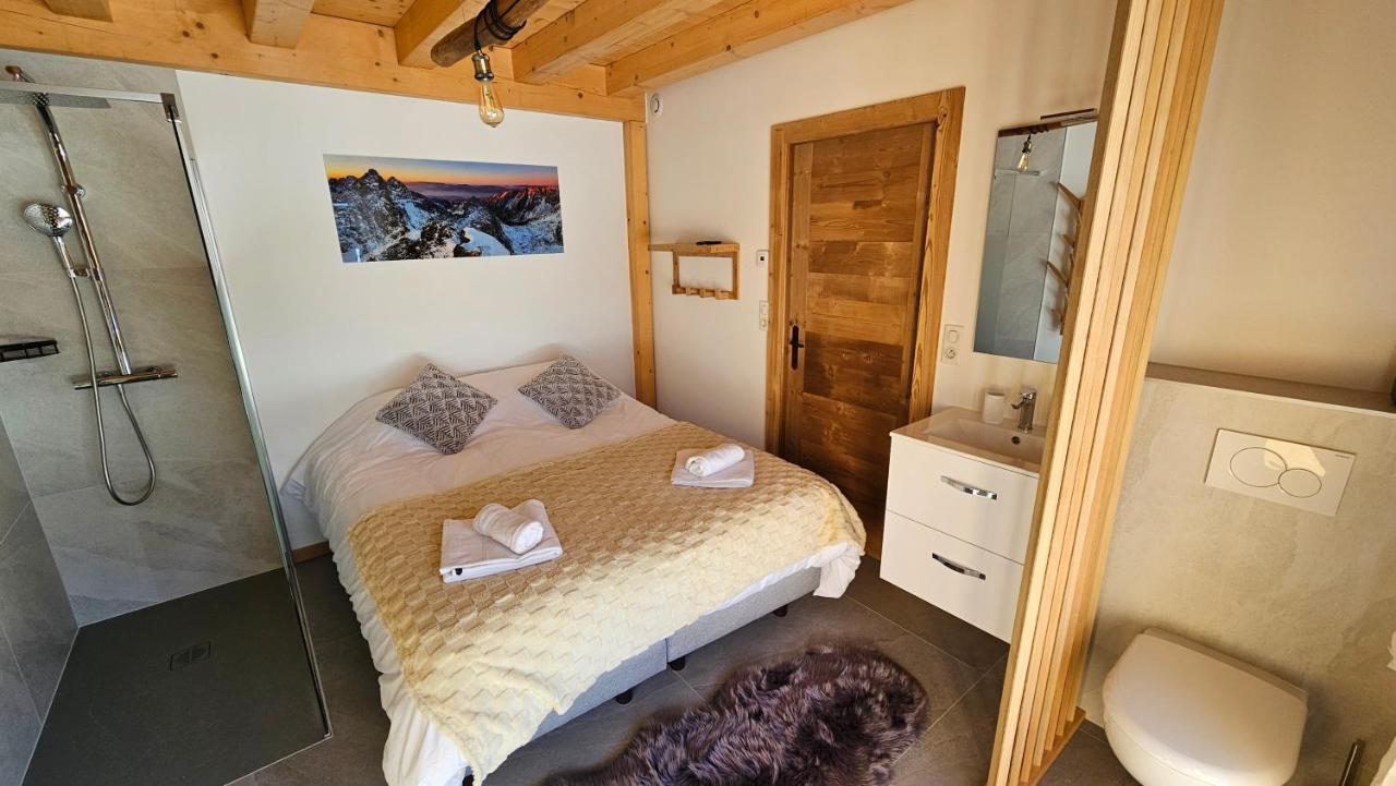 Demi-Chalet Vadel La Panthiaz 15 Pers 5 Chambres La Chapelle-d'Abondance Ngoại thất bức ảnh