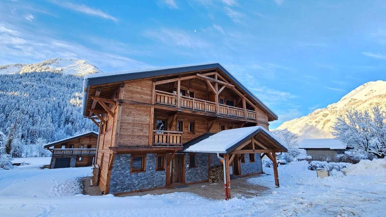 Demi-Chalet Vadel La Panthiaz 15 Pers 5 Chambres La Chapelle-d'Abondance Ngoại thất bức ảnh