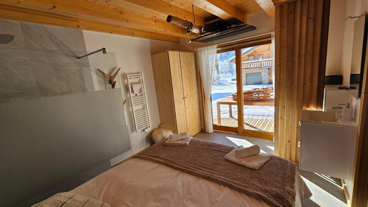 Demi-Chalet Vadel La Panthiaz 15 Pers 5 Chambres La Chapelle-d'Abondance Ngoại thất bức ảnh