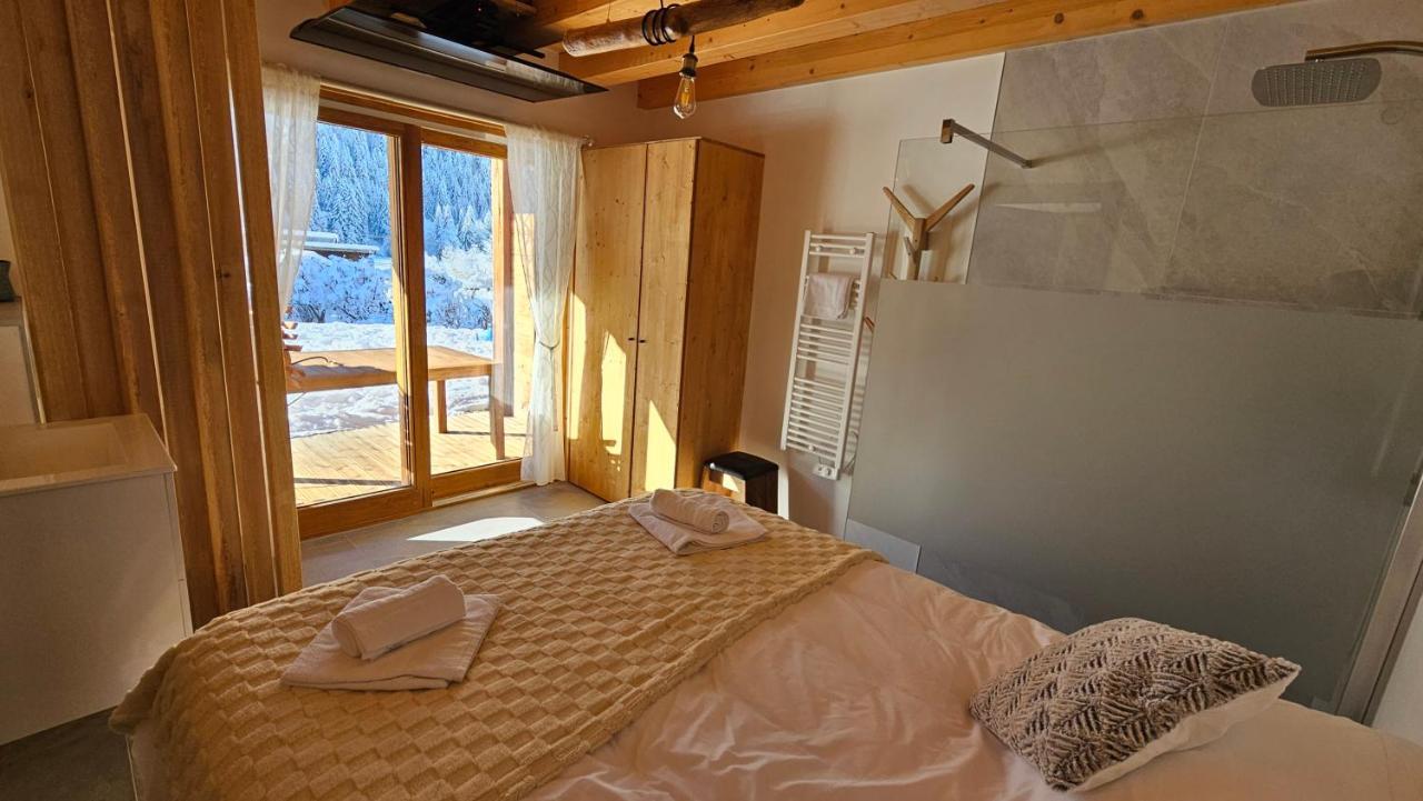 Demi-Chalet Vadel La Panthiaz 15 Pers 5 Chambres La Chapelle-d'Abondance Ngoại thất bức ảnh