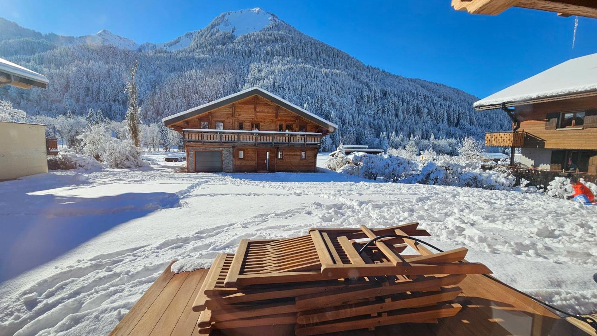 Demi-Chalet Vadel La Panthiaz 15 Pers 5 Chambres La Chapelle-d'Abondance Ngoại thất bức ảnh