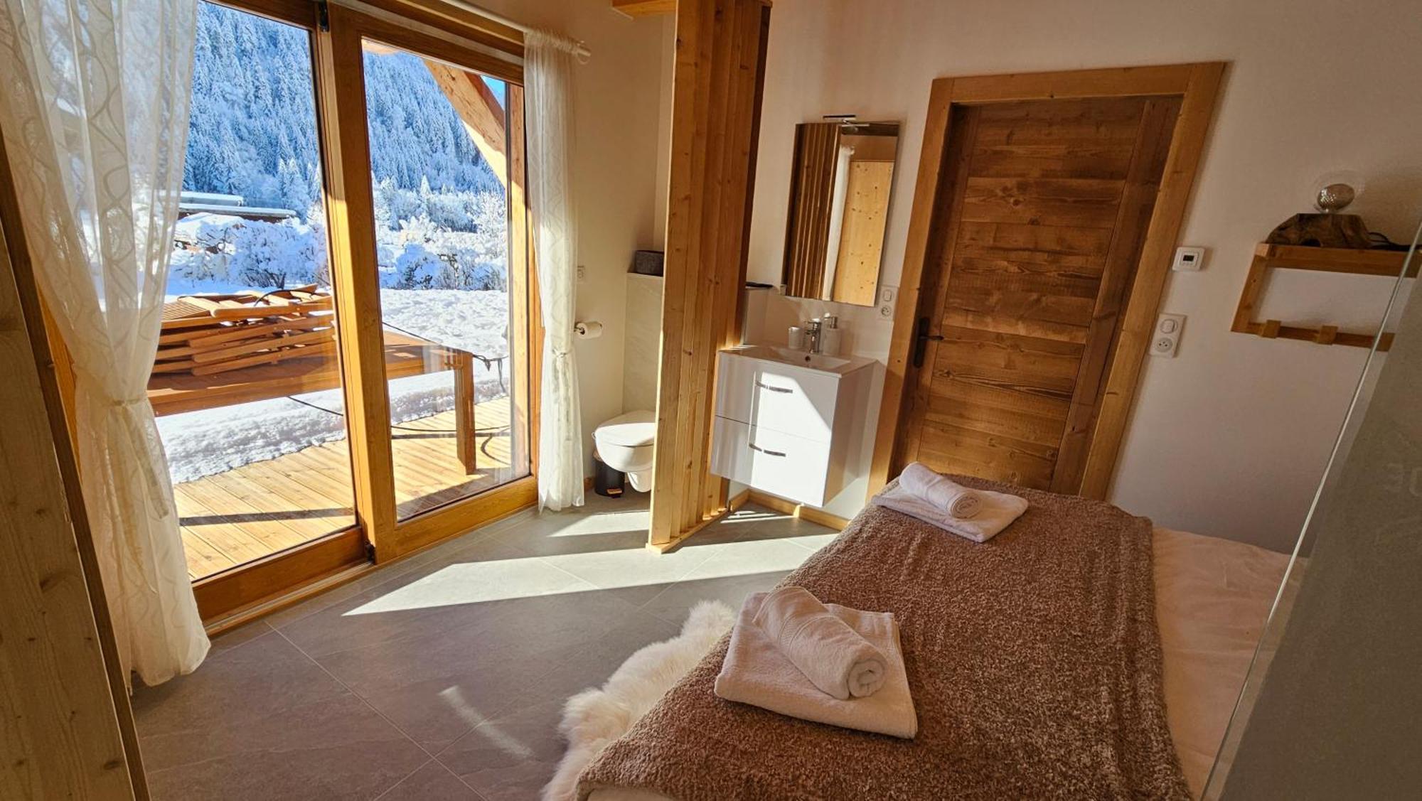 Demi-Chalet Vadel La Panthiaz 15 Pers 5 Chambres La Chapelle-d'Abondance Ngoại thất bức ảnh